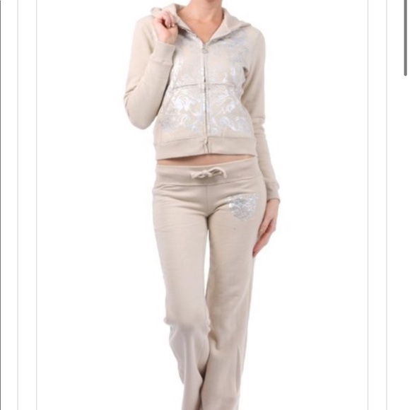 2 piece sweatsuit